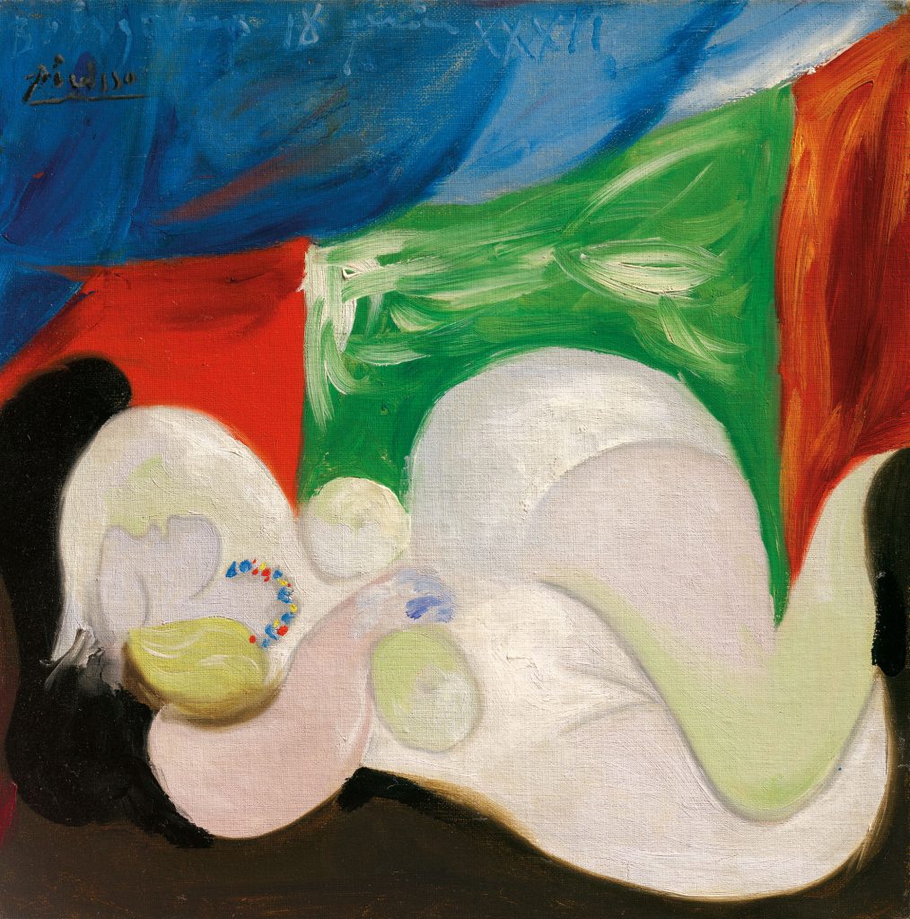 Pablo Picasso, Femme nue couchÃ©e au collier (Marie-ThÃ©rÃ¨se) (1932). Courtesy of Christie's Images, Ltd.