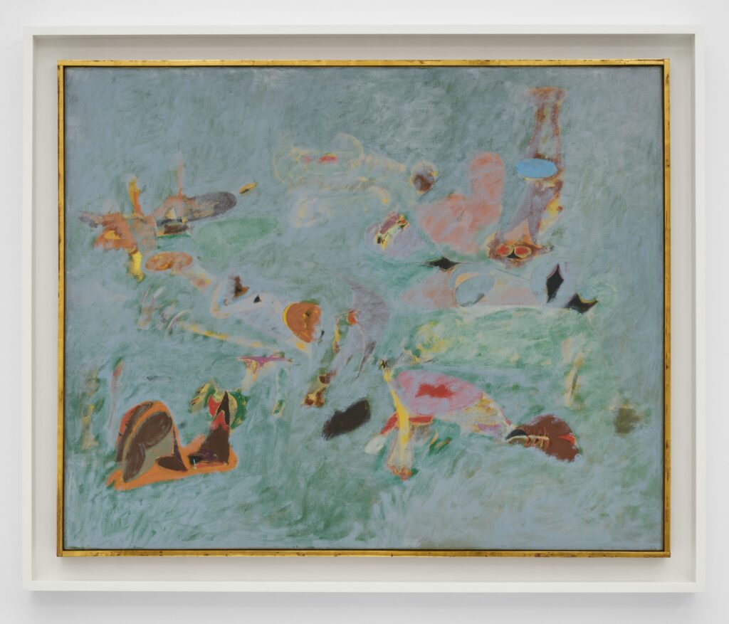 Untitled (Virginia Summer)
c. 1946 â€“ 1947
Oil on canvas
128.5 x 159.5 cm / 50 5/8 x 62 Â¾ in

Arshile Gorky (1904 â€“ 1948)
Â©The Arshile Gorky Foundation / Artists Rights Society
Courtesy the Arshile Gorky Foundation and Hauser & Wirth
Photo: Jon Etter

