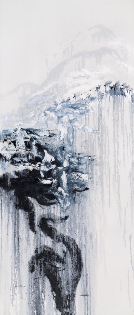 Edge XXVIII, 2021
oil on canvas
84 Ã— 36 in. / 213.4 Ã— 91.4 cm
