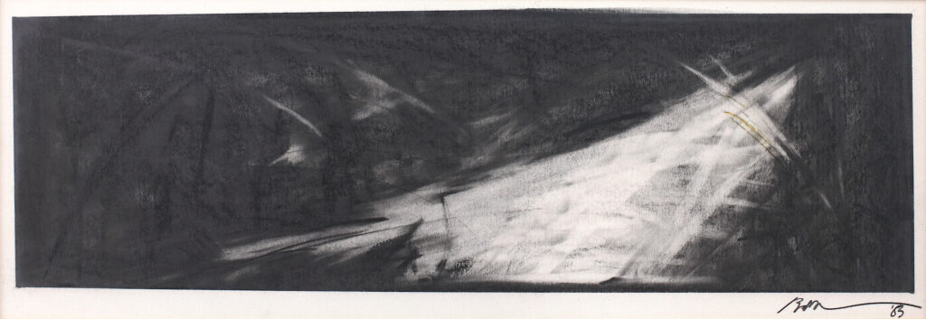 Robert Wilson, CIVIL warS ActV SsC,
graphite on paper, 25,5 x 56,5cm 